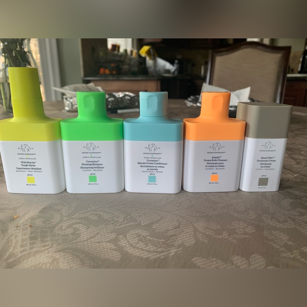 NEVER OPENED Drunk Elephant Travel Haircare Minis